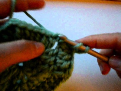 Crochet Lessons - How to work a solid hexagon. 6 sided solid granny motif - Part 2