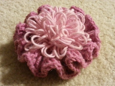#Crochet Peony Flower #TUTORIAL How to crochet a peony flower