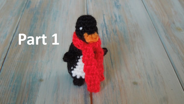(crochet) Pt1: How To Crochet a Mini Penguin - Yarn Scrap Friday