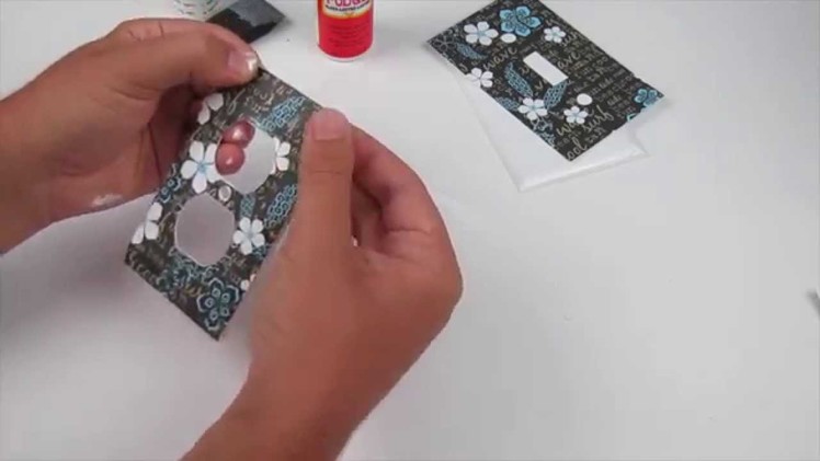 Custom DIY Light Switch Plates | Sizzix Teen Craft