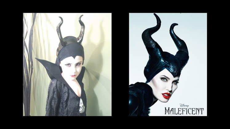 Disney's Maleficent Make up Tutorial: DIY Costume  |Taylor Rose|