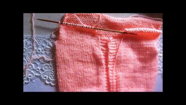 DIY Baby Pullover Stricken*Tutorial Handarbeit*Teil 3*Baby Sweater Knitting