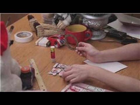 DIY Christmas Cards : Crafts Made With Envelopes