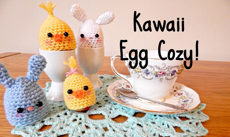 DIY Crochet Kawaii Egg Cozy! ¦ The Corner of Craft