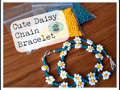 DIY: Cute Daisy Chain Bracelet ¦ The Corner of Craft