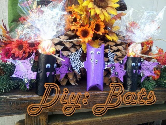 Diy:Duct Tape Halloween Bats {Halloween Craft's }