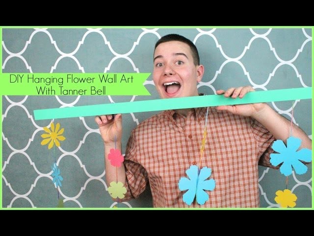 DIY Hanging Flower Wall Art | Sizzix Teen DIY Craft
