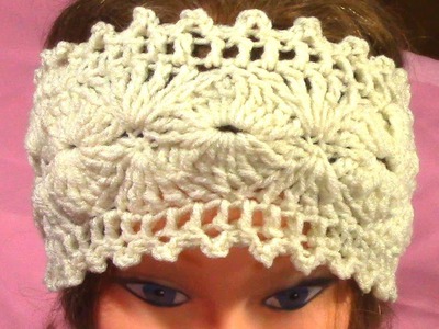 DIY Hot Crochet Headband, Tutorial, Pattern