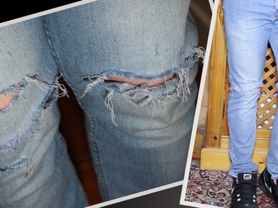 DIY Style Tutorial | Ripped Jeans