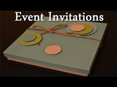 DIY Wedding Invitation Card - Craft tutorial