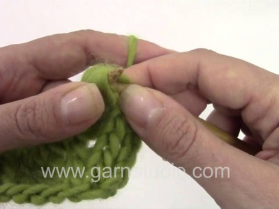 DROPS Knitting Tutorial: How to knit a nupp