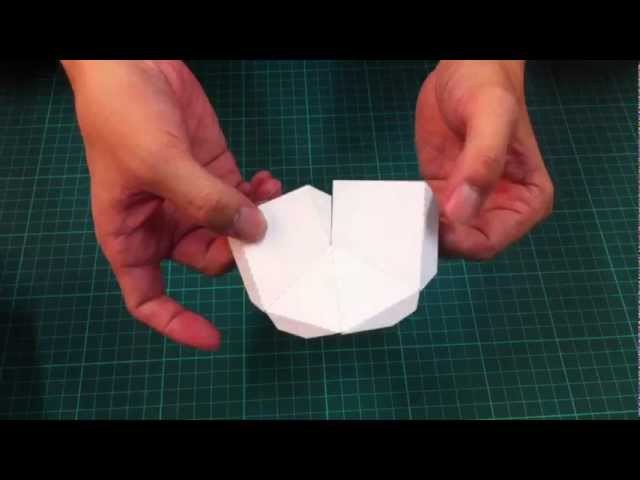 多啦A梦前脚制作01-Doraemon paper craft tutorial part 01