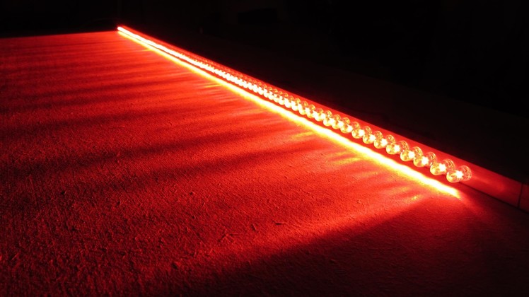 車DIY Tutorial ไฟ led How to Make Car Brake Lights LED Bar Wire Light Ideas 12V