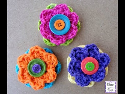 Episode 164: How To Crochet Button Flowers