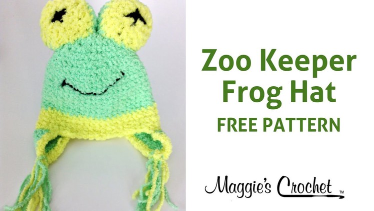 Frog Hat Free Crochet Pattern Right Handed