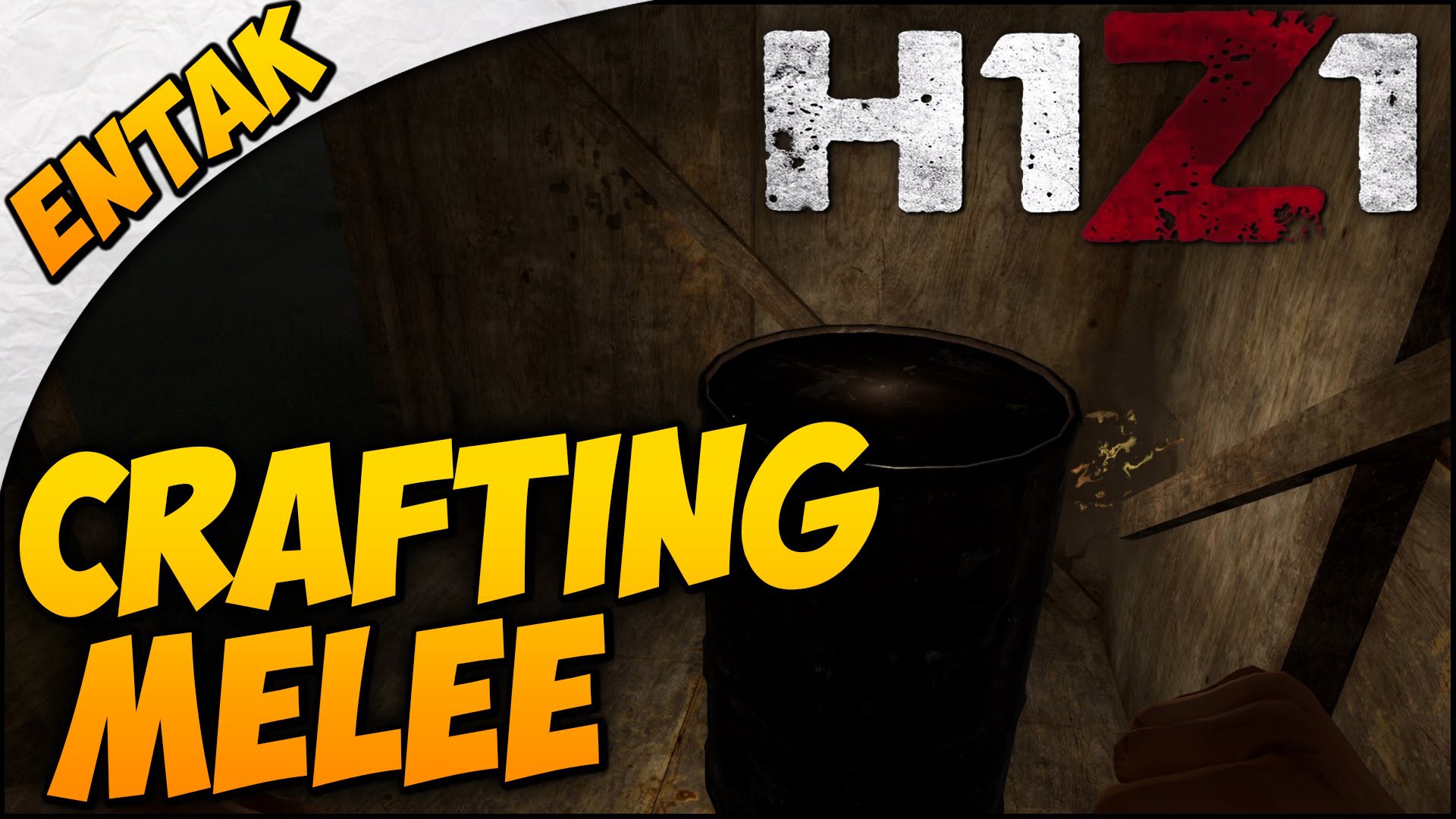 H1Z1 Guide ➤ How To Craft - Wood Spear, Machete, Combat Knife, Hatchet & More!