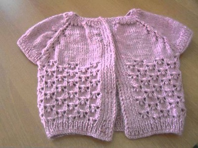 How to Baby Knitting Vest Tutorial