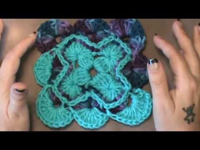 How to Crochet a "Bavarian Style Square"- Intermediate Pattern