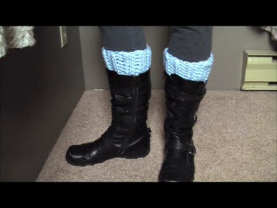 How to crochet Boot Cuffs