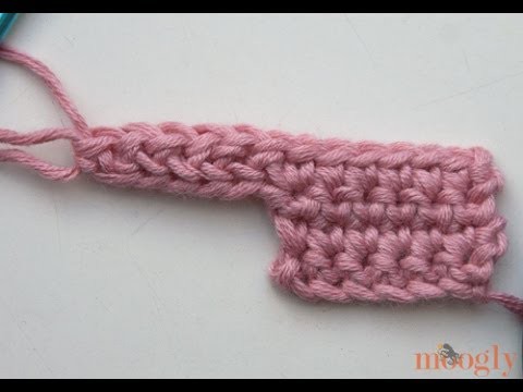 How to Crochet: Extending a Row with Foundation Single Crochet
