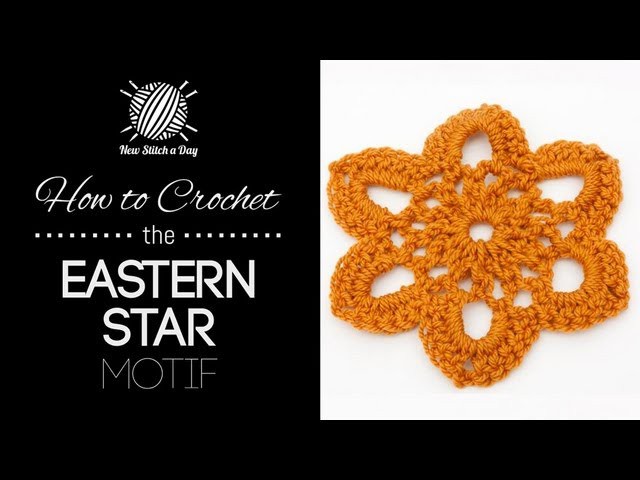 How to Crochet the Eastern Star Motif