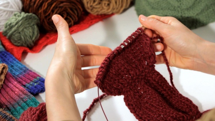 How to Do a Gathered Stitch | Knitting