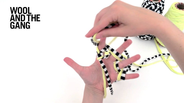 HOW TO FINGER KNIT