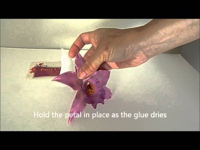 How to fix Thai Clay Flower petal tutorial. Polymer Clay. Sugar Craft. Cake Decoration