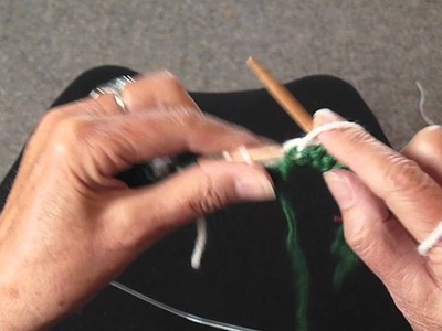 HOW TO KNIT A SNOWFLAKE PART 2