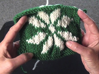 HOW TO KNIT A SNOWFLAKE PART 5