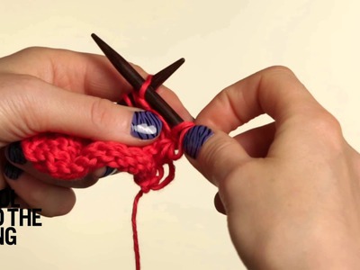 HOW TO KNIT: Knitting A Holey Stitch