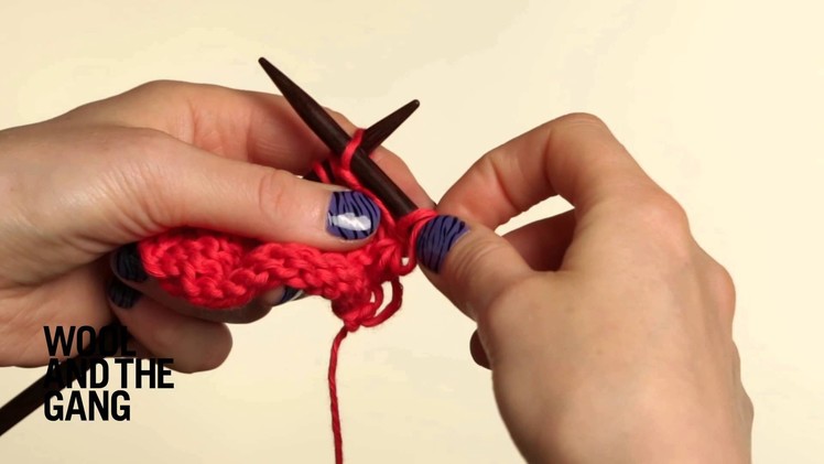 HOW TO KNIT: Knitting A Holey Stitch
