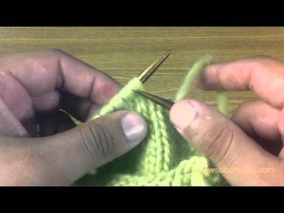 How to Knit The Knit Two Together Through the Back Loop (k2t