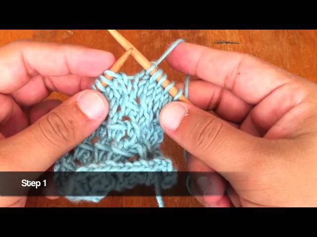 How to Knit the Pass Slipped Stitch Over Decrease (PSSO)