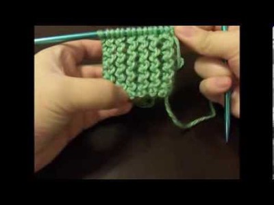 How To Knit The Rickrack Rib Stitch (Flat)