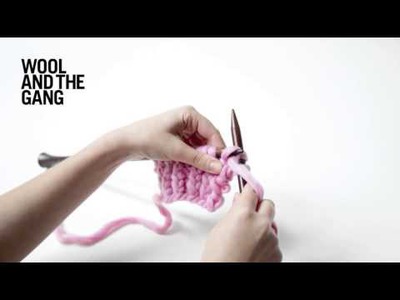 How to Knit Twisted Rib Stitch