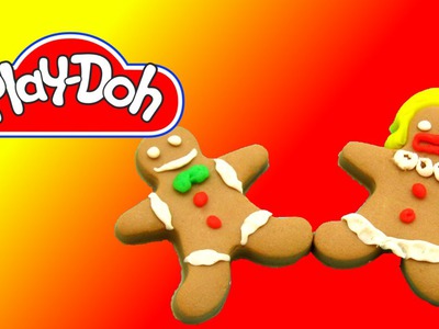How to make  Gingerbread Cookies out of Play Doh