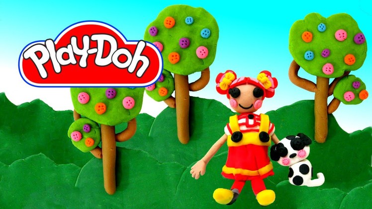 How to make Play Doh Lalaloopsy Ember Flicker Flame  Play-Doh Craft N Toys