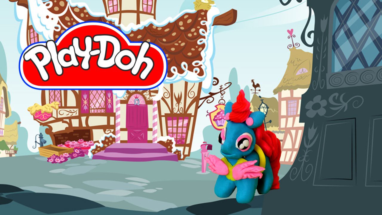 How to make Play Doh Mrs. Cupcake  My Little Pony