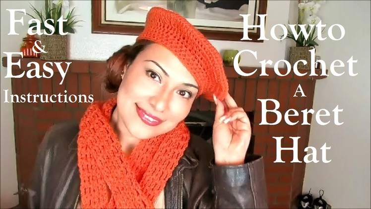 Howto Crochet a Beret Hat