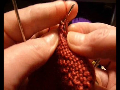 Как связать пинетки-сапожки спицами - 16. How to knit baby booties shoes - 16