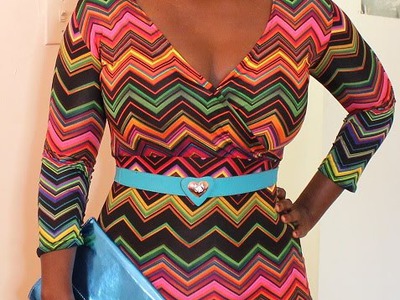 Kharyzma DIY: Tutorial How to make a Wrap Dress