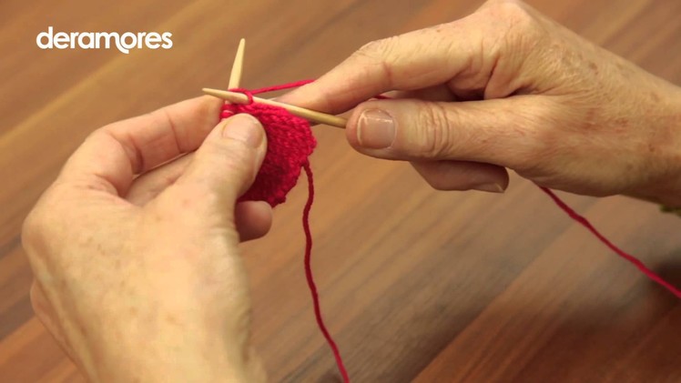 Knit Front And Back (KFB) - Deramores Knitting Tutorial