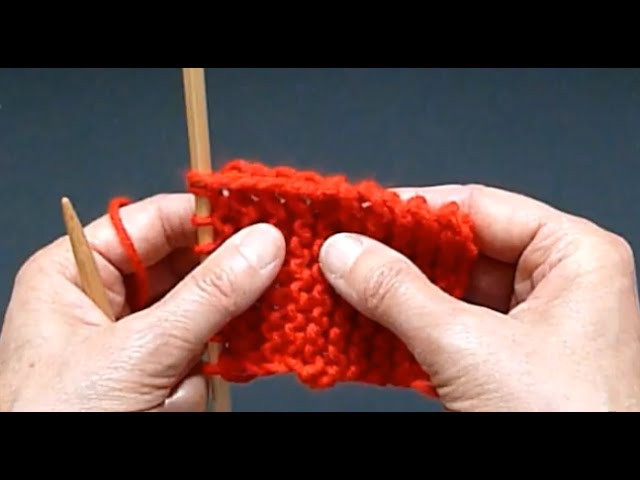 Knitting Tutorial - Two Different Types Of Edges