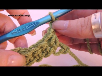 Learn to Crochet: Half Double Crochet (hdc) Left Handed