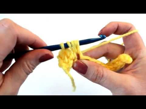 Left Hand Crochet Stitch Guide-Crochet Puff Stitch