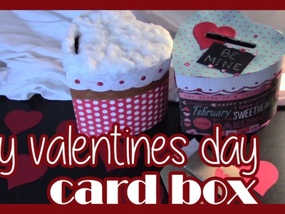 Lets Craft a DIY Valentines Day Card Box