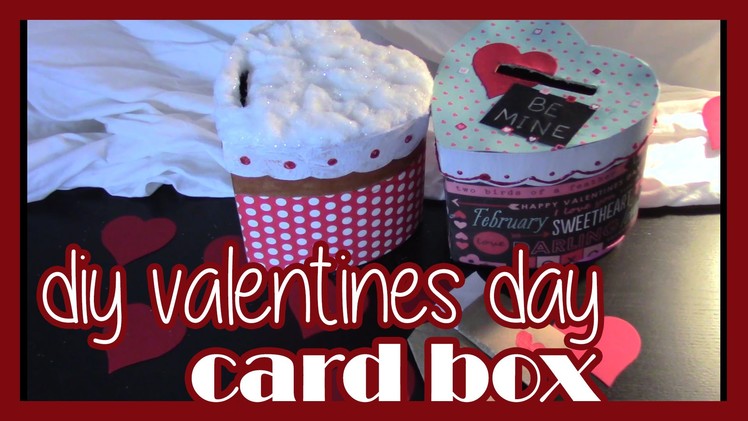 Lets Craft a DIY Valentines Day Card Box
