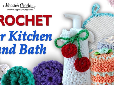 Nylon Scrubby Free Crochet Pattern - Right Handed