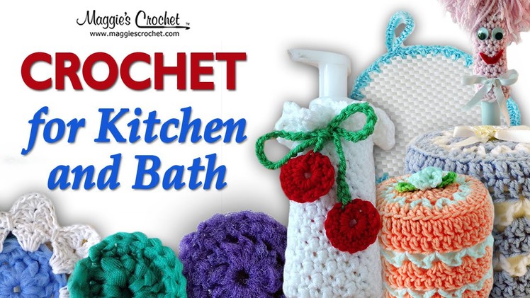 Nylon Scrubby Free Crochet Pattern - Right Handed